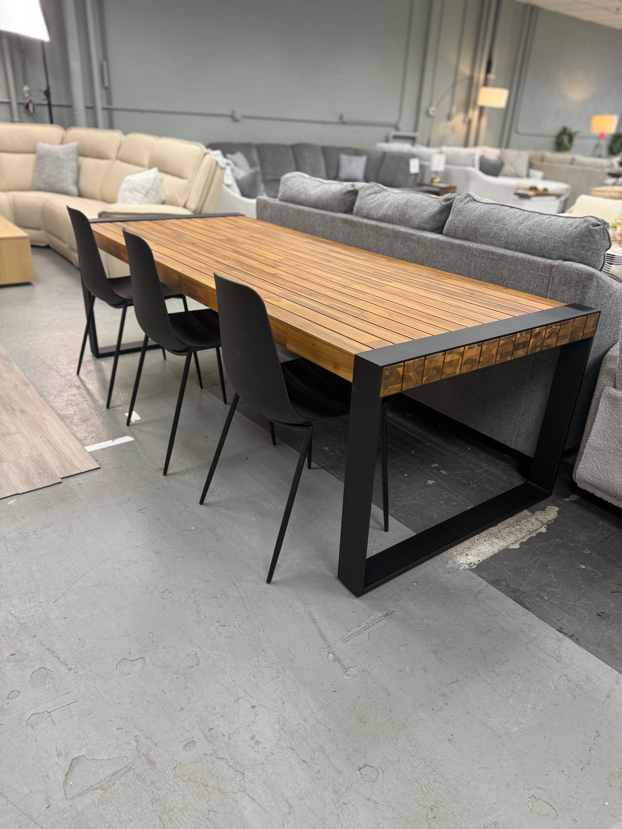 ARTICLE - Lubek Outdoor Dining Table (Tuscan Brown)