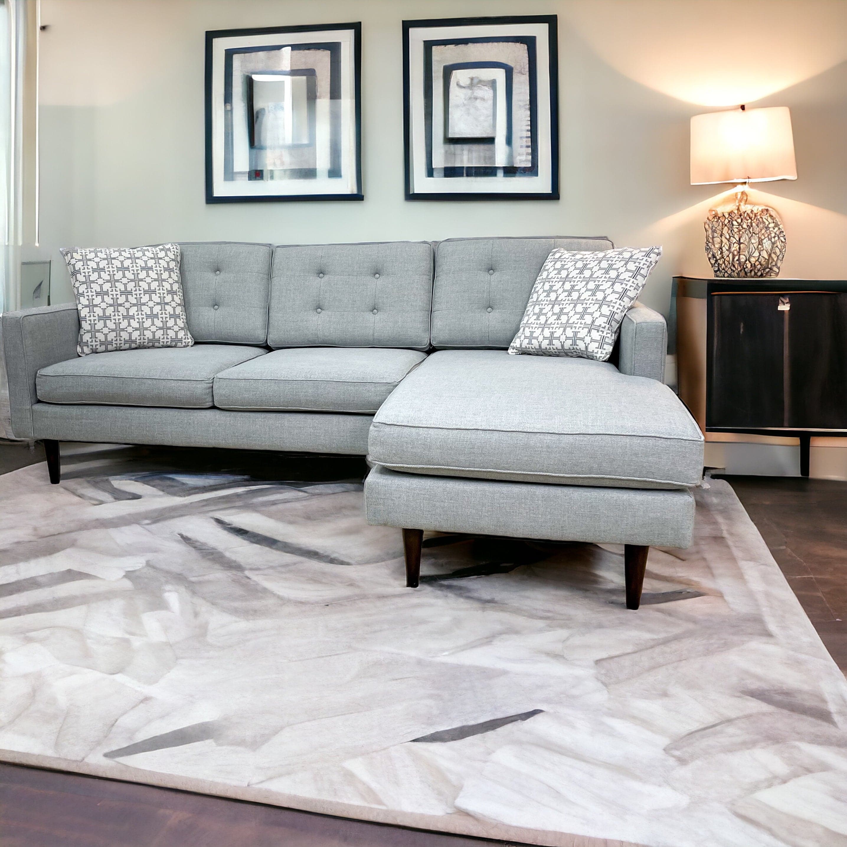 West Elm Drake w/ Reversible Chaise