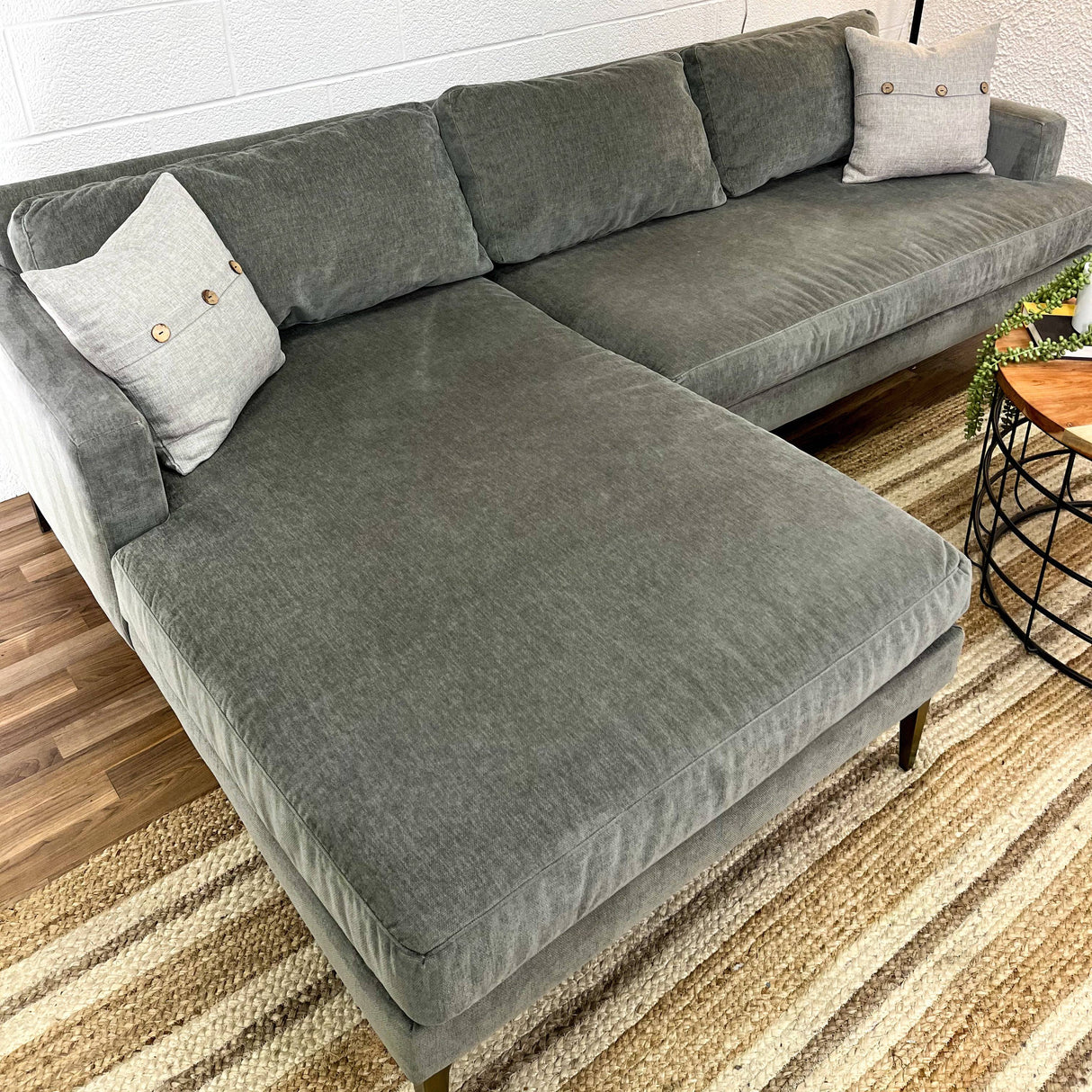 West Elm Andes 2pc Sectional w/Chaise - Pull Up A Couch