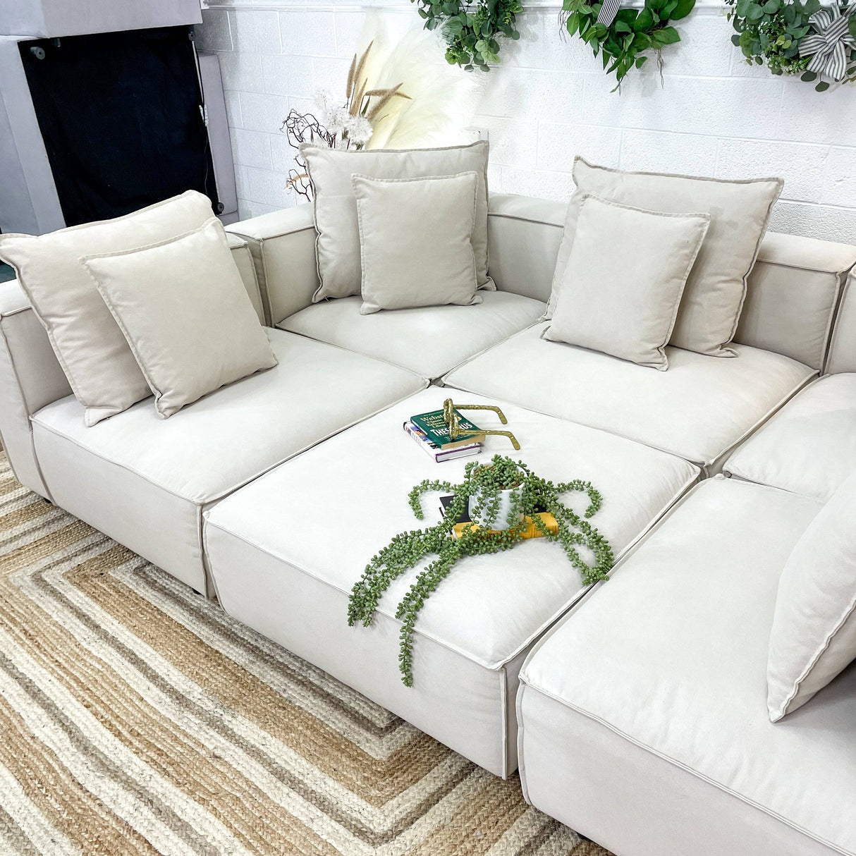 Arhaus 6pc Pit Couch - Pull Up A Couch