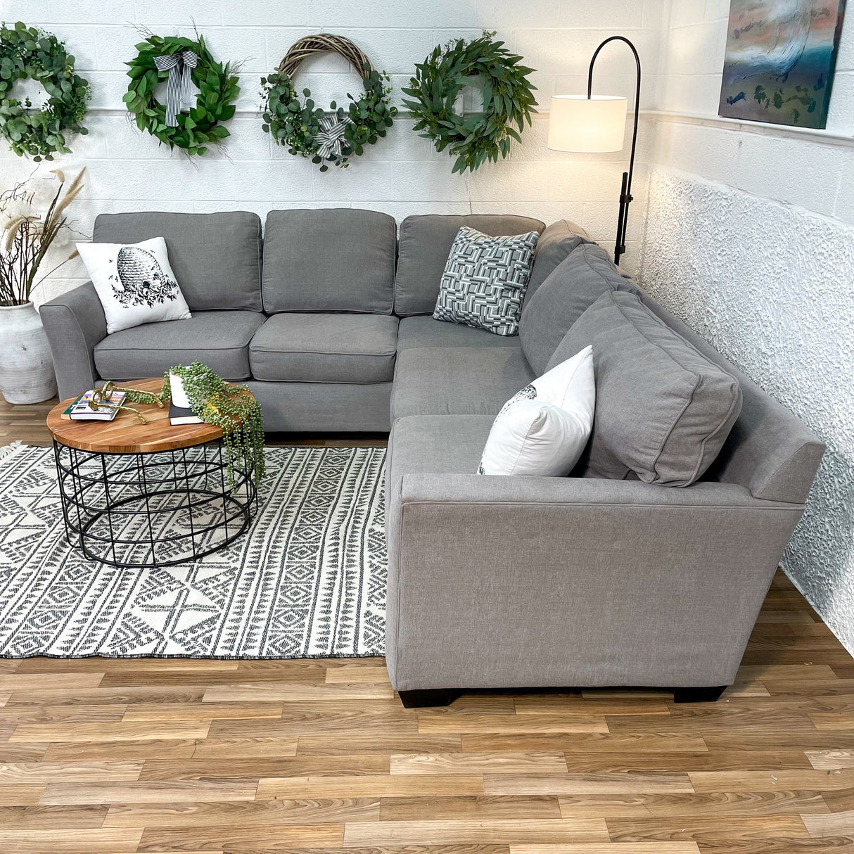 Boston Interiors MaxHome 2pc Sectional - Pull Up A Couch