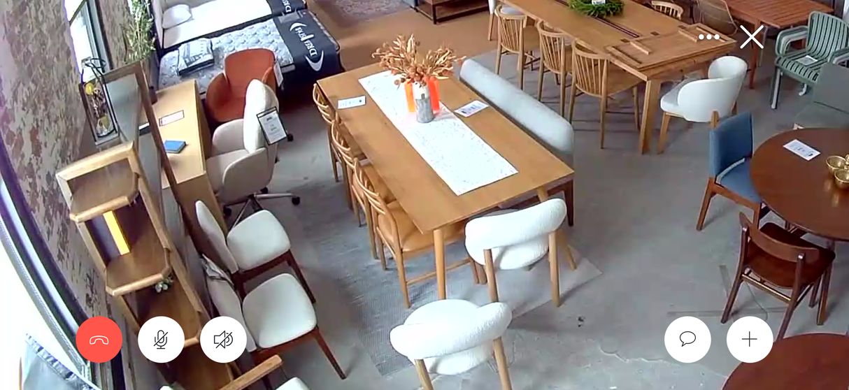 86.5" Dining Table w/Round Legs (Oak) - Pull Up A Couch