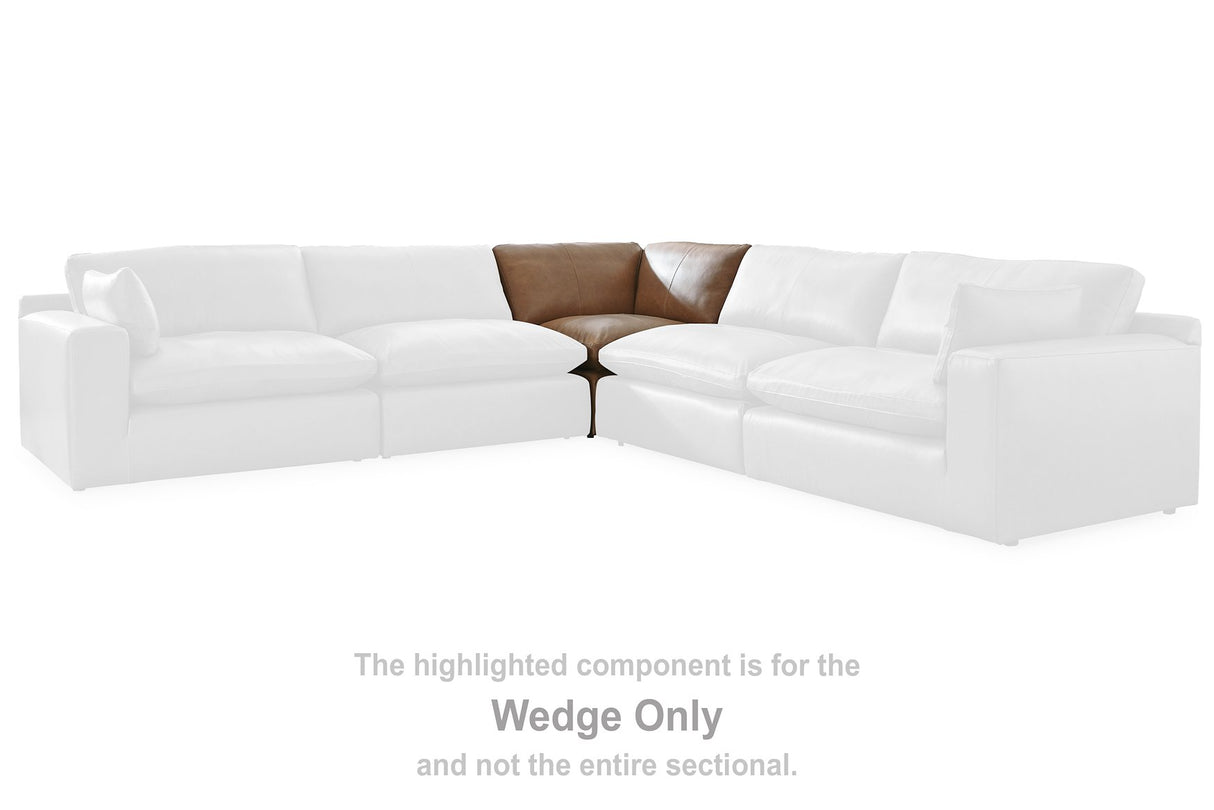 Leather Cloud Couch Sectional