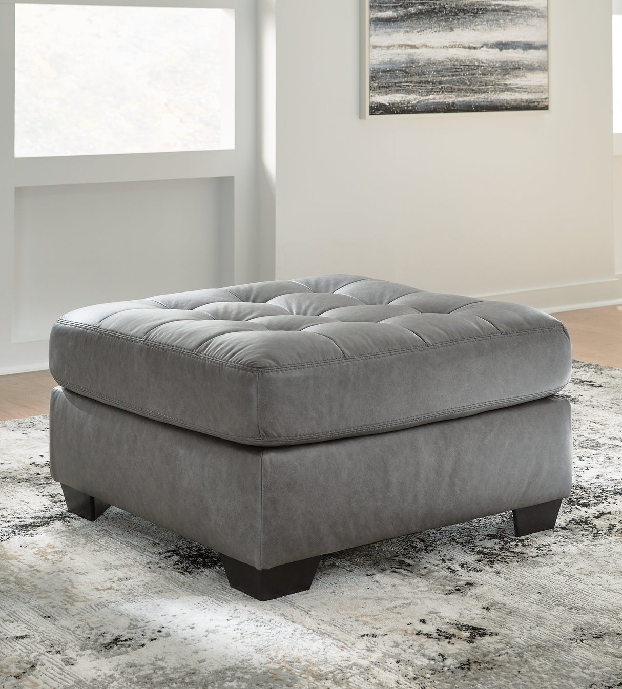 Clairette Court Oversized Accent Ottoman - Pull Up A Couch