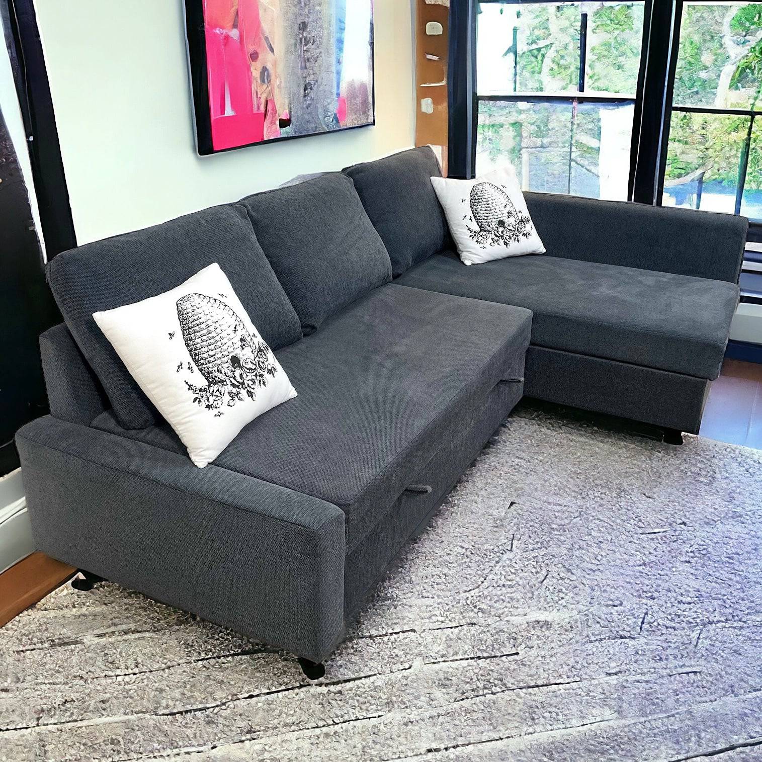 IKEA Friheten PopUp sleeper with Chaise