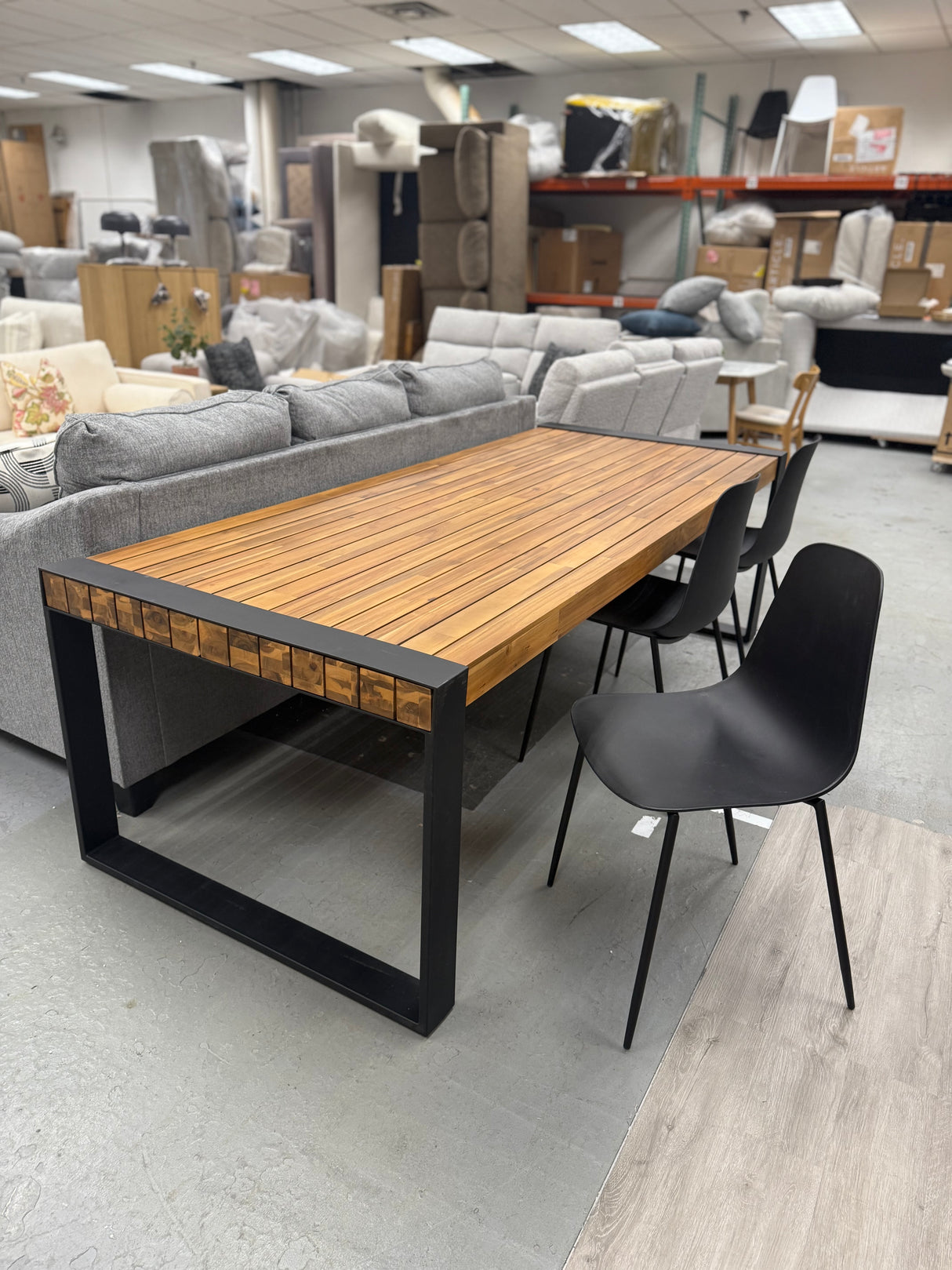 ARTICLE - Lubek Outdoor Dining Table (Tuscan Brown)