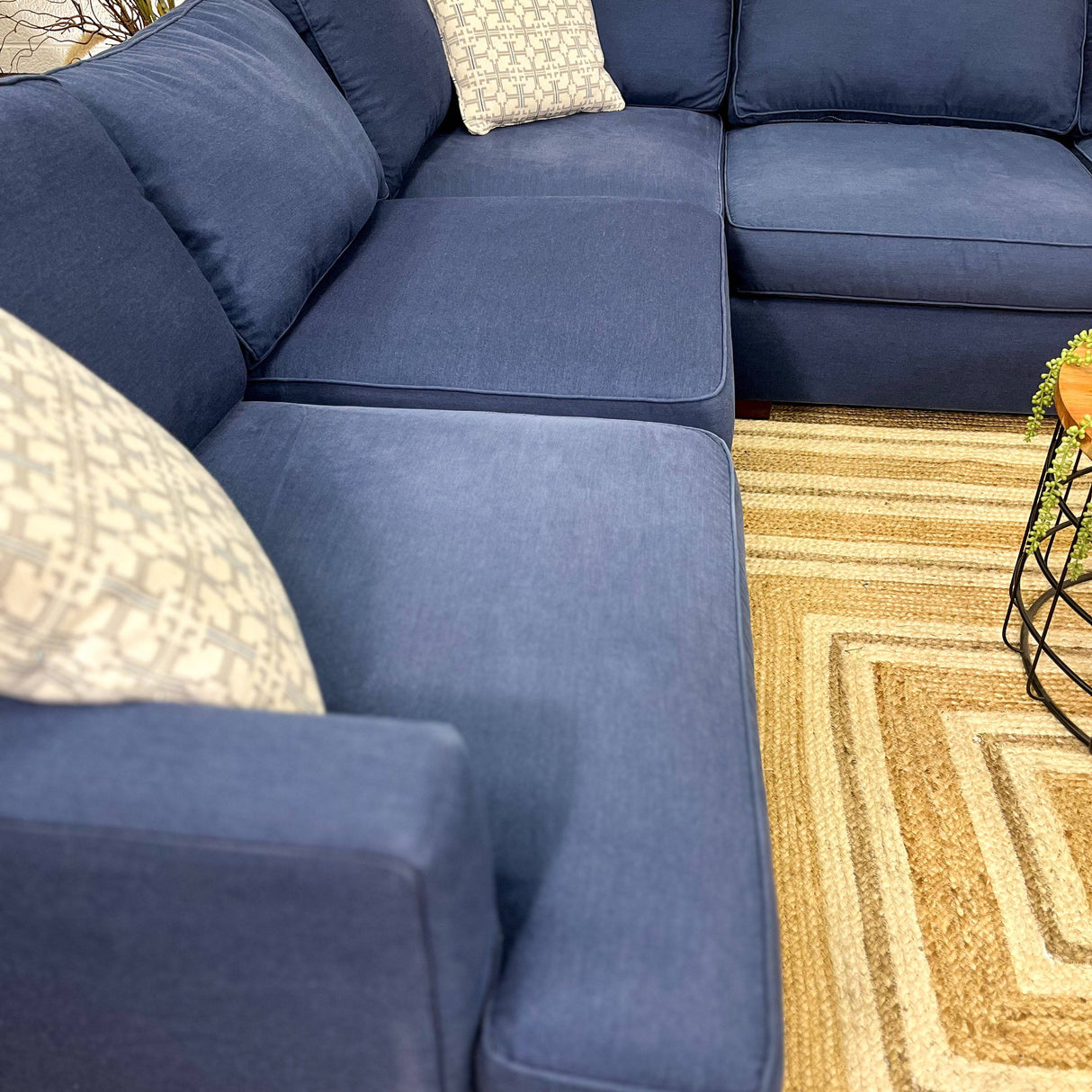 Macy's MaxHome 4pc Sectional w/Chaise and Sunbrella Fabric - Pull Up A Couch