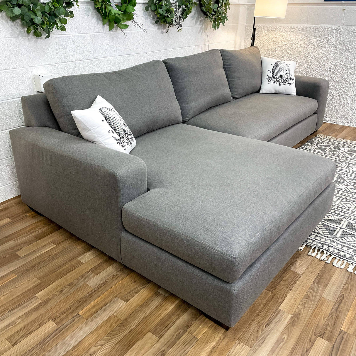 Pottery Barn Big Sur w/Wide Chaise and Sunbrella Fabric - Pull Up A Couch