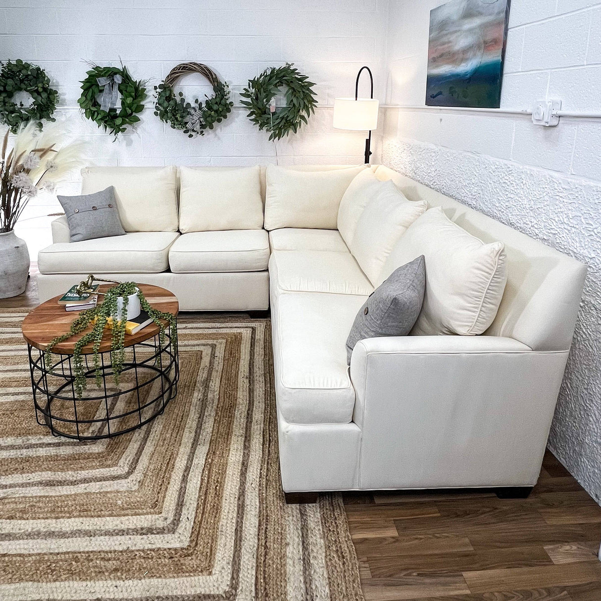 Ethan Allen 2pc Sectional - Pull Up A Couch