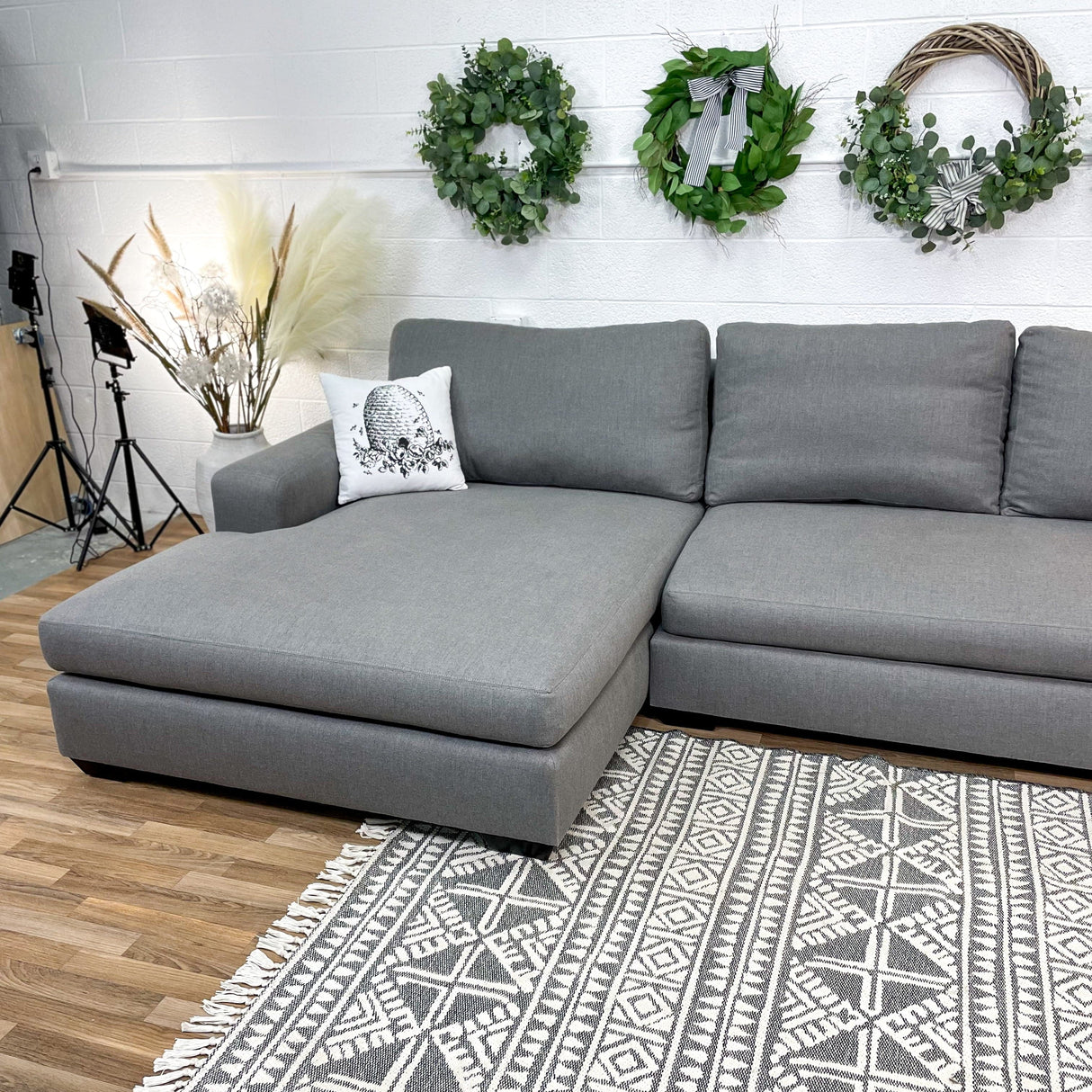 Pottery Barn Big Sur w/Wide Chaise and Sunbrella Fabric - Pull Up A Couch