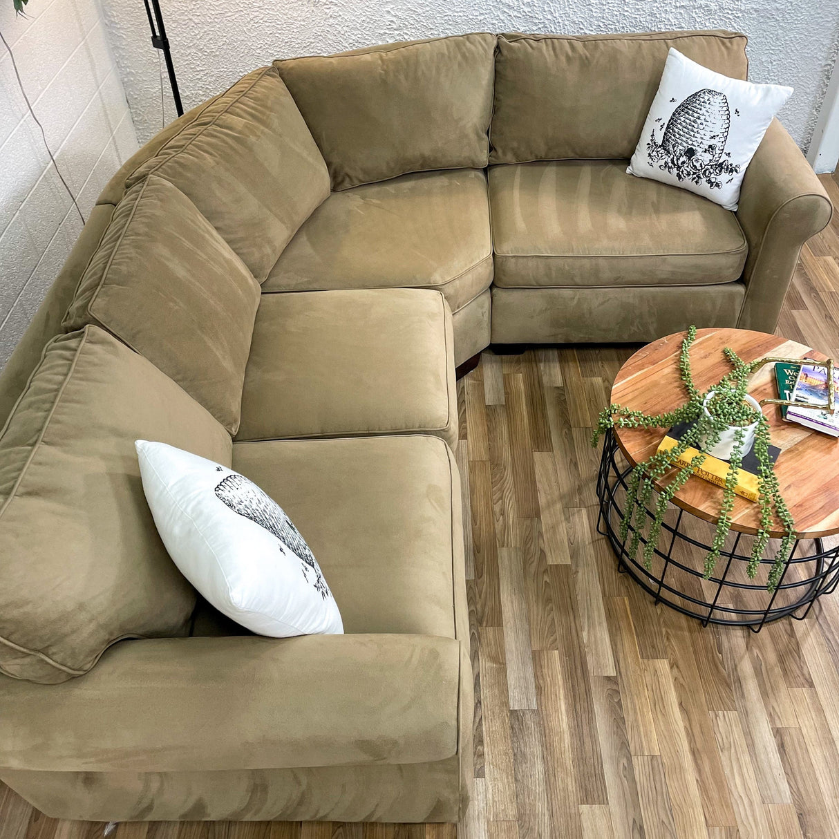 Pottery Barn Pearce 3pc Rolled Arm Sectional - Pull Up A Couch