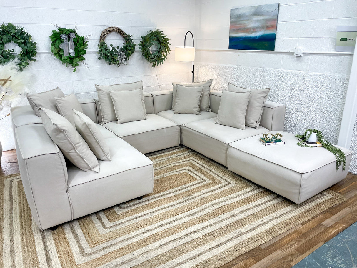 Arhaus 6pc Pit Couch - Pull Up A Couch