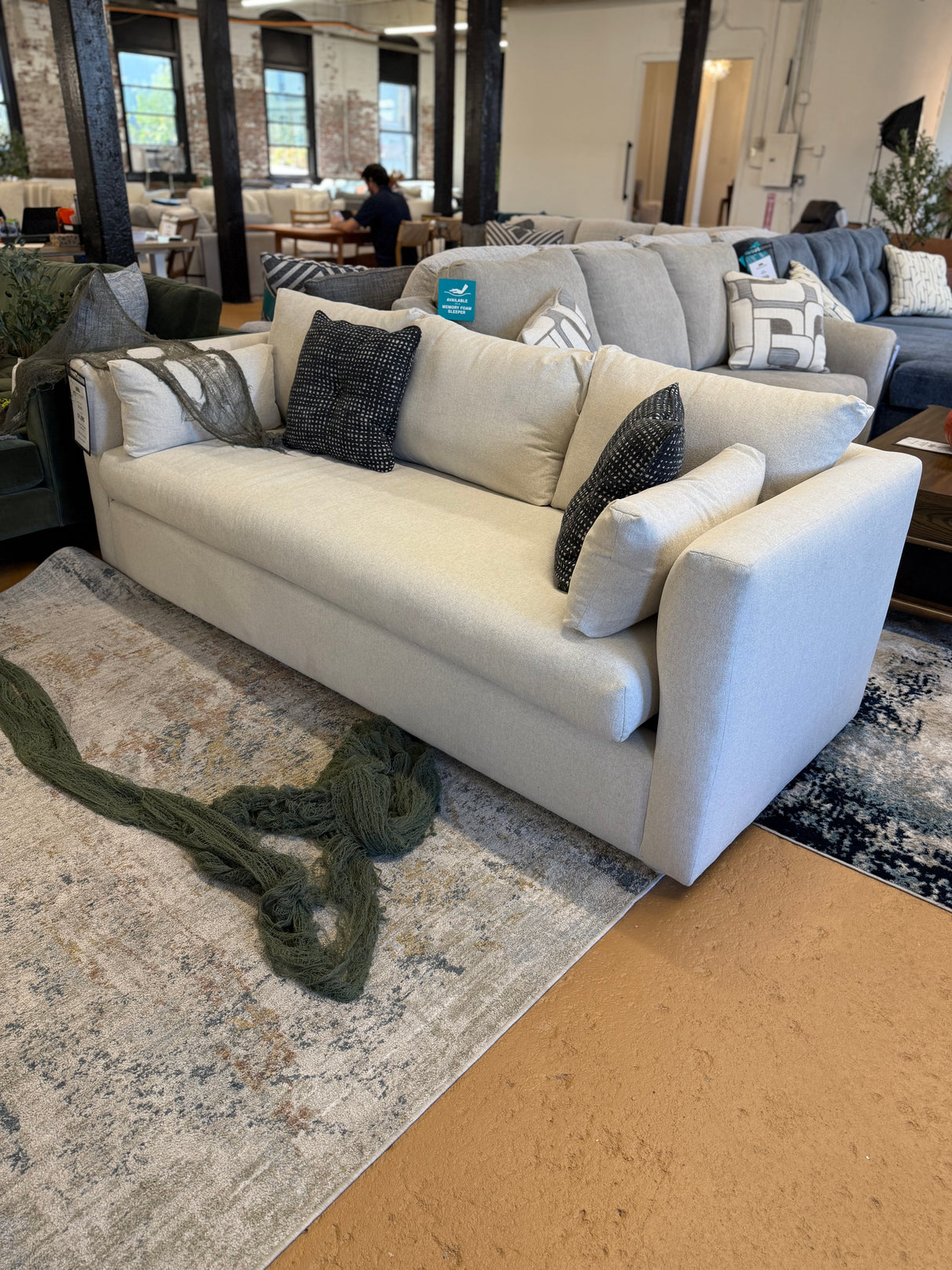 ARTICLE - Marina 90" Sofa Bed - Clover Ivory