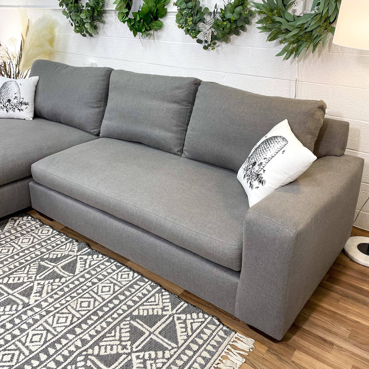 Pottery Barn Big Sur w/Wide Chaise and Sunbrella Fabric - Pull Up A Couch