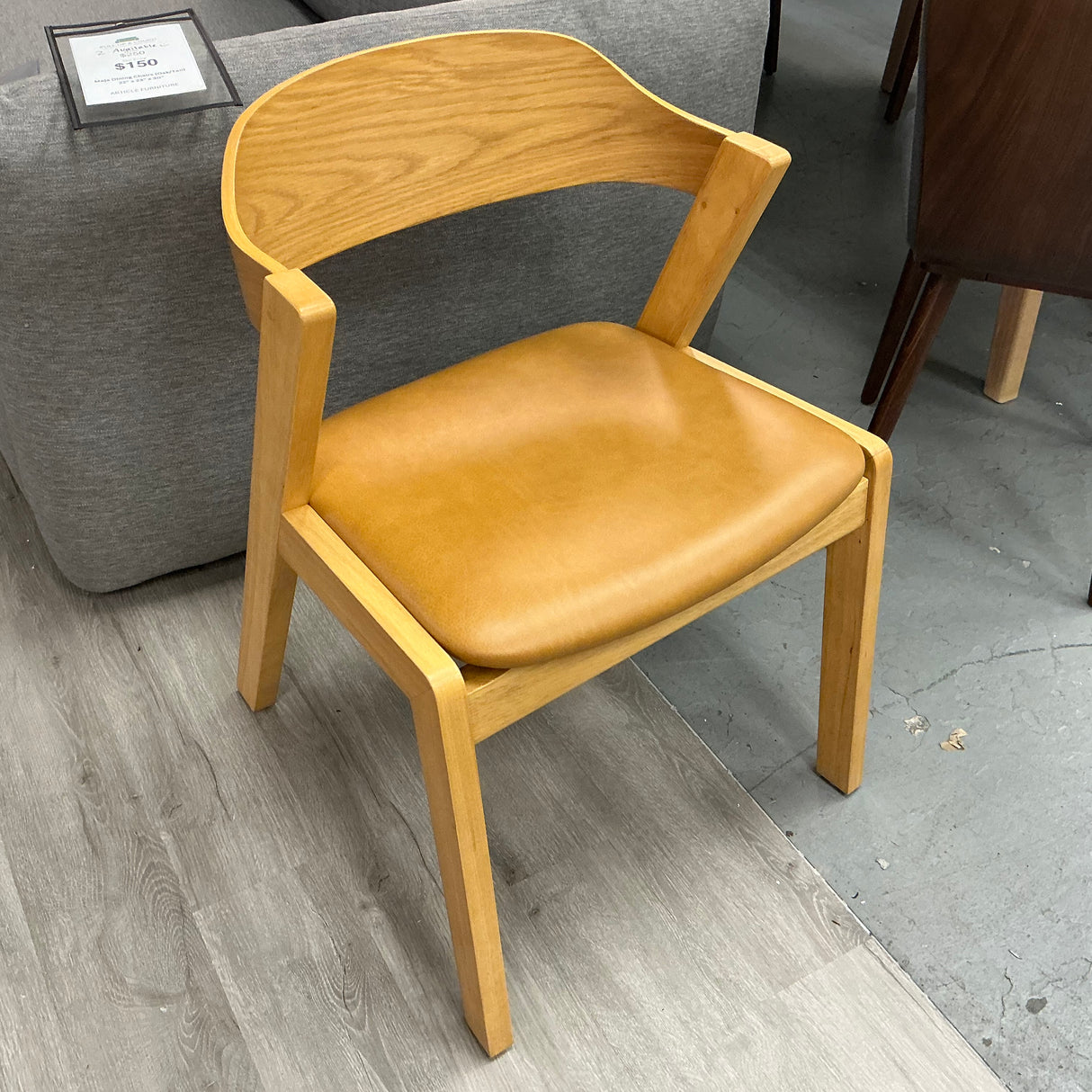 ARTICLE - Meja Dining Chairs (Oak & Taos Tan)