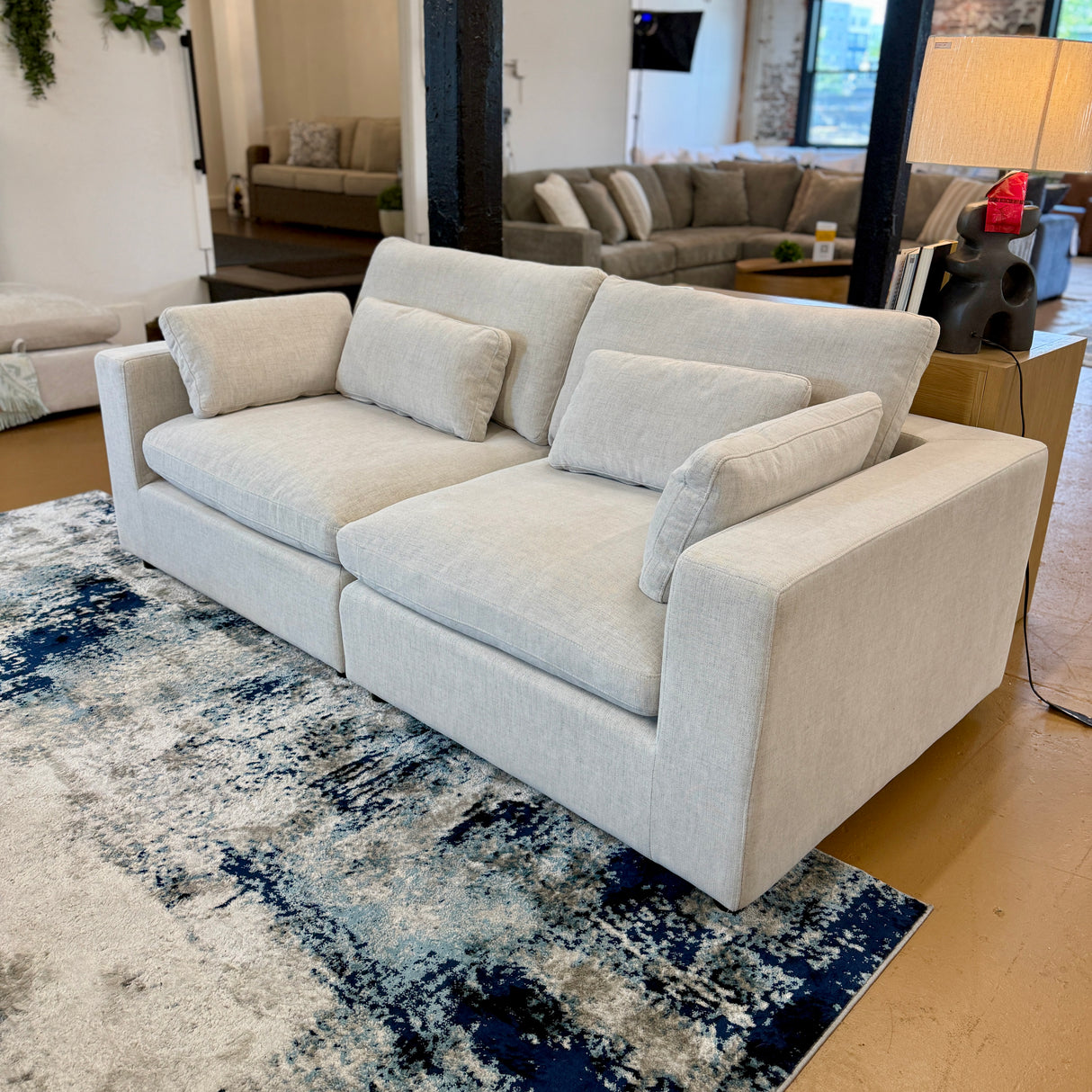 Serenity Cloud 2pc Sectional Sofa - Pull Up A Couch