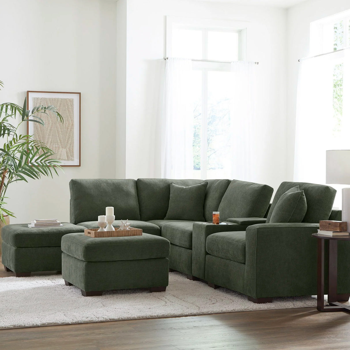 LoungeCraft Corner Sectional (5pc)