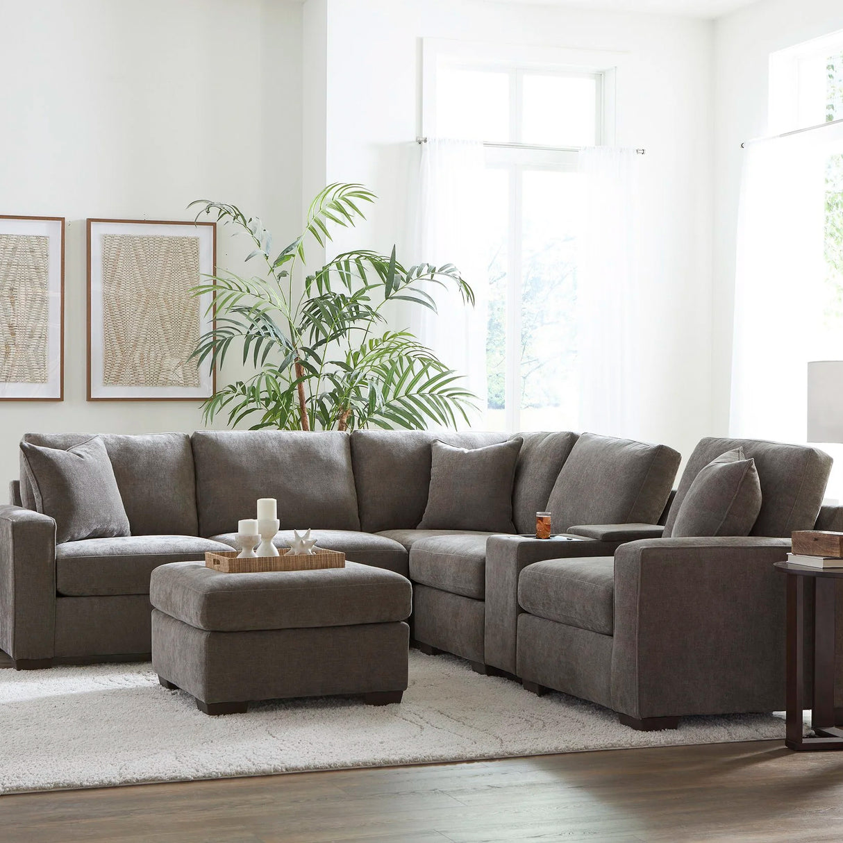 LoungeCraft Corner Sectional (5pc)