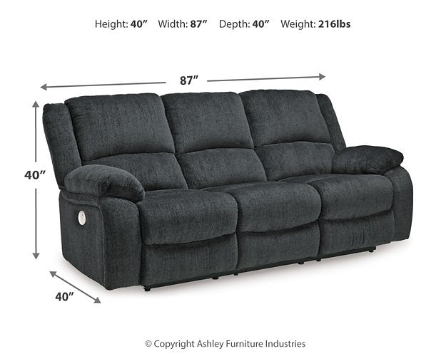 Draycoll Power Reclining Sofa - Pull Up A Couch