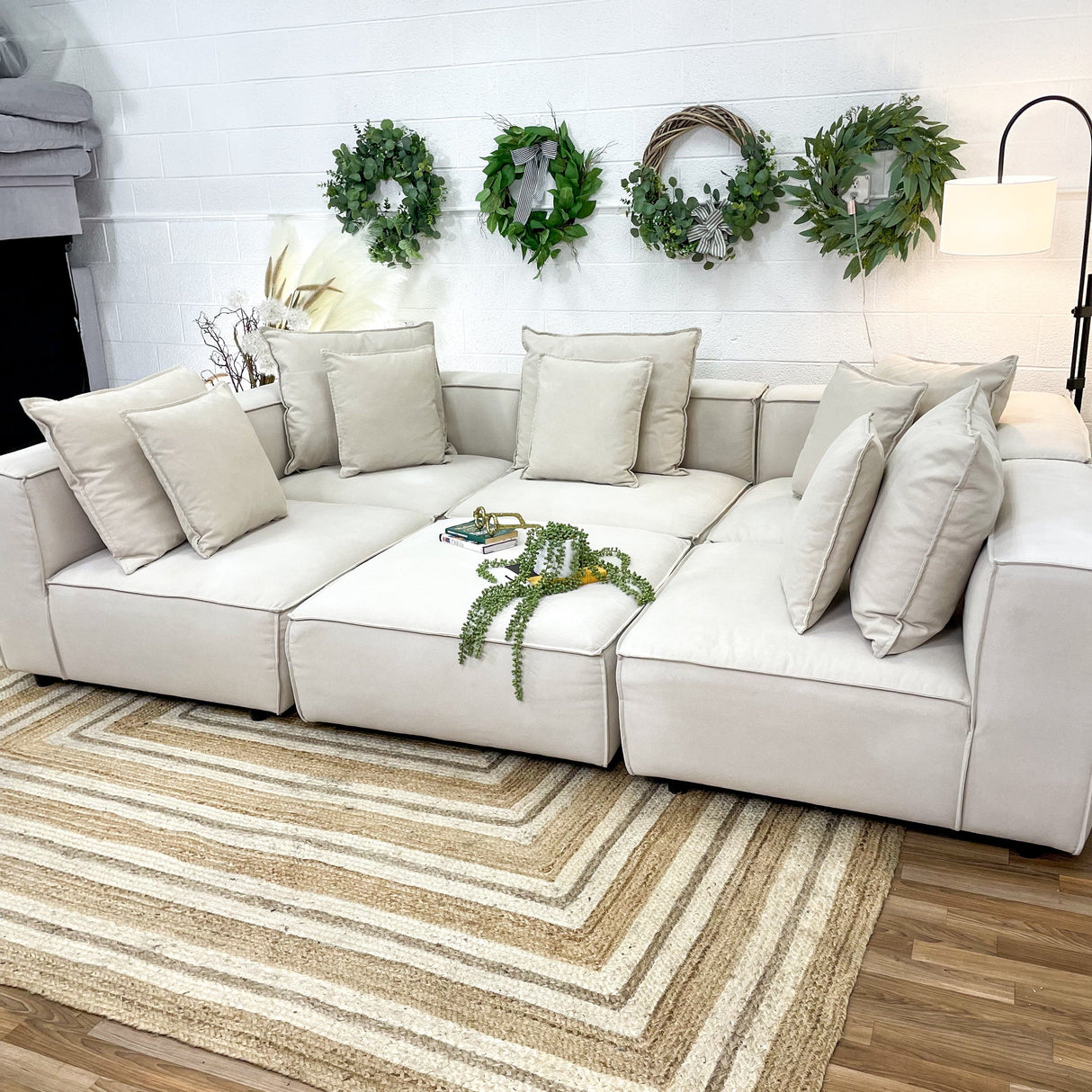 Arhaus 6pc Pit Couch - Pull Up A Couch