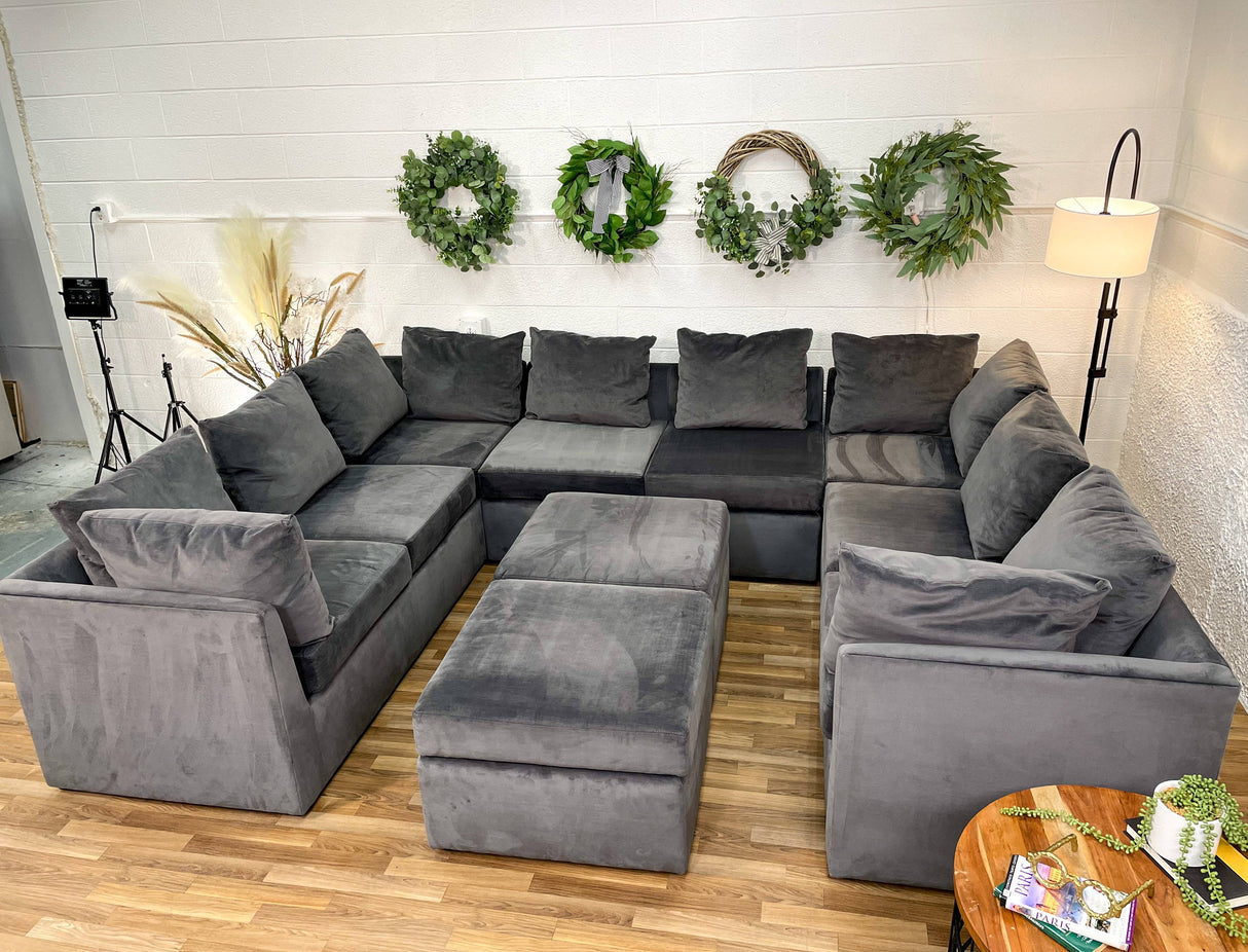 MGBW Dr Pitt, Huge Sectional - Pull Up A Couch