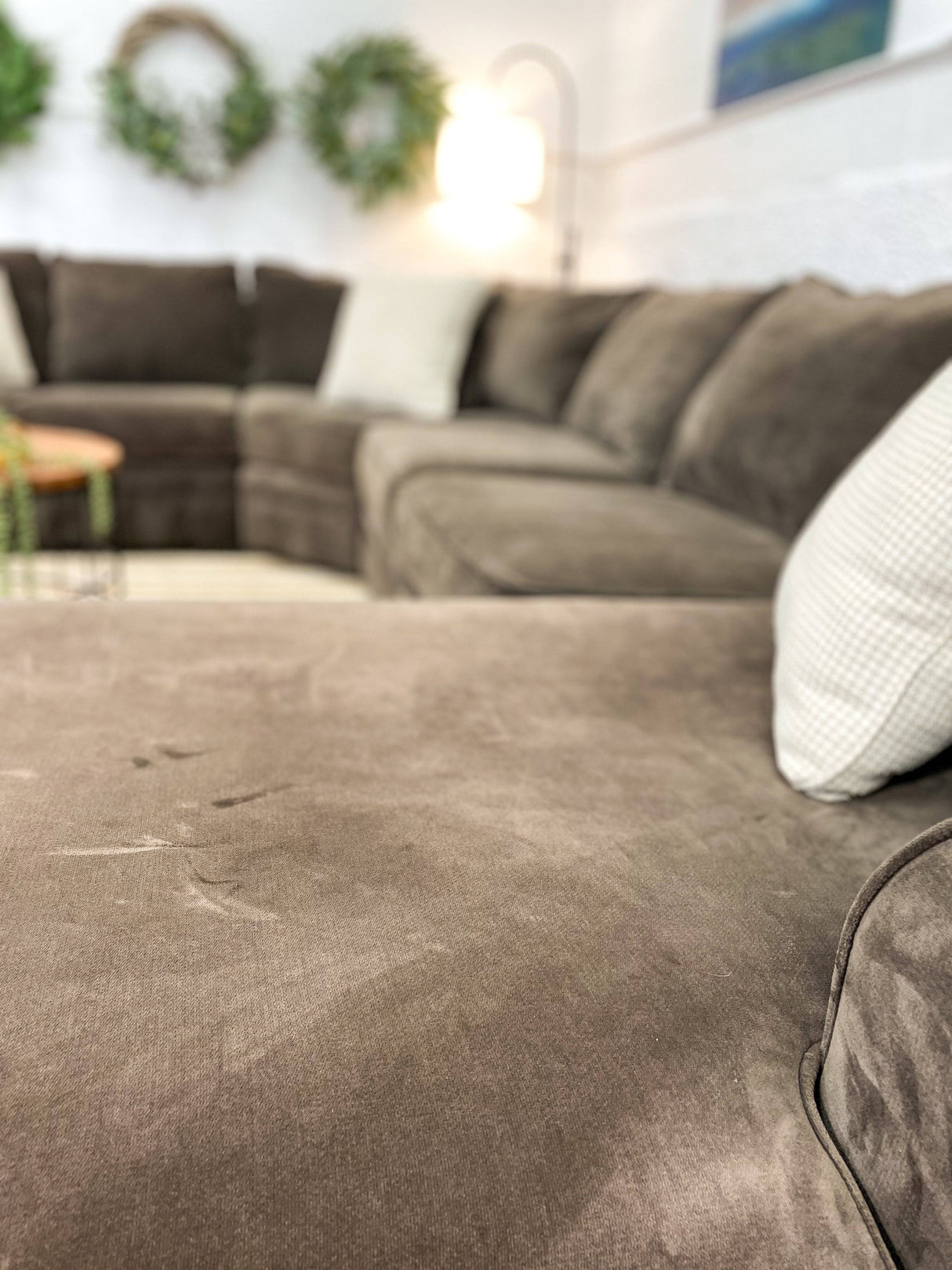 Macy's Jonathan Louis 4pc Sectional w/Wedge and Chaise - Pull Up A Couch