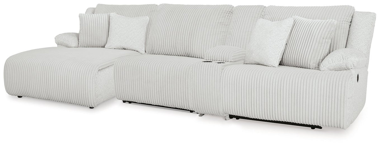 Top Tier Reclining Sectional with Chaise