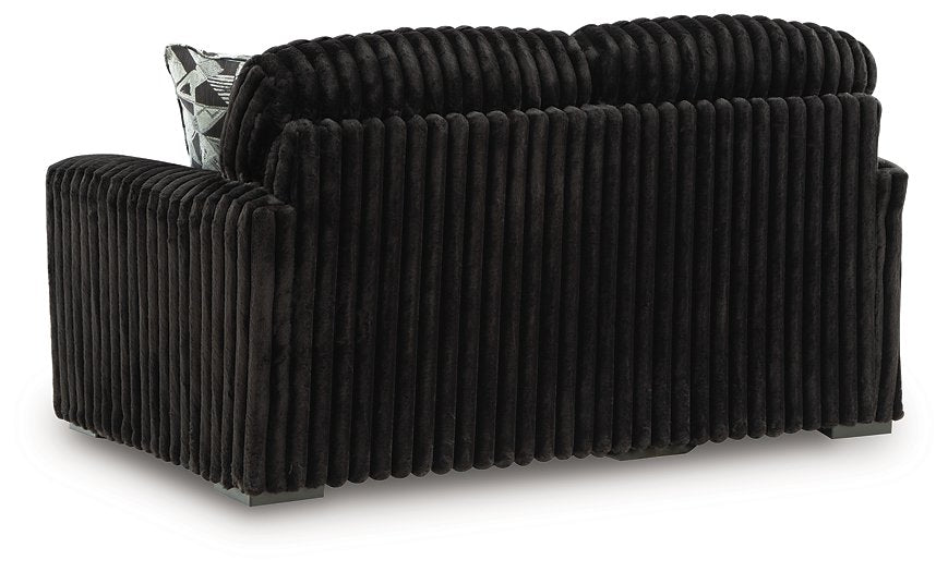 Midnight-Madness Loveseat - Pull Up A Couch