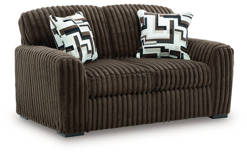 Midnight-Madness Loveseat - Pull Up A Couch