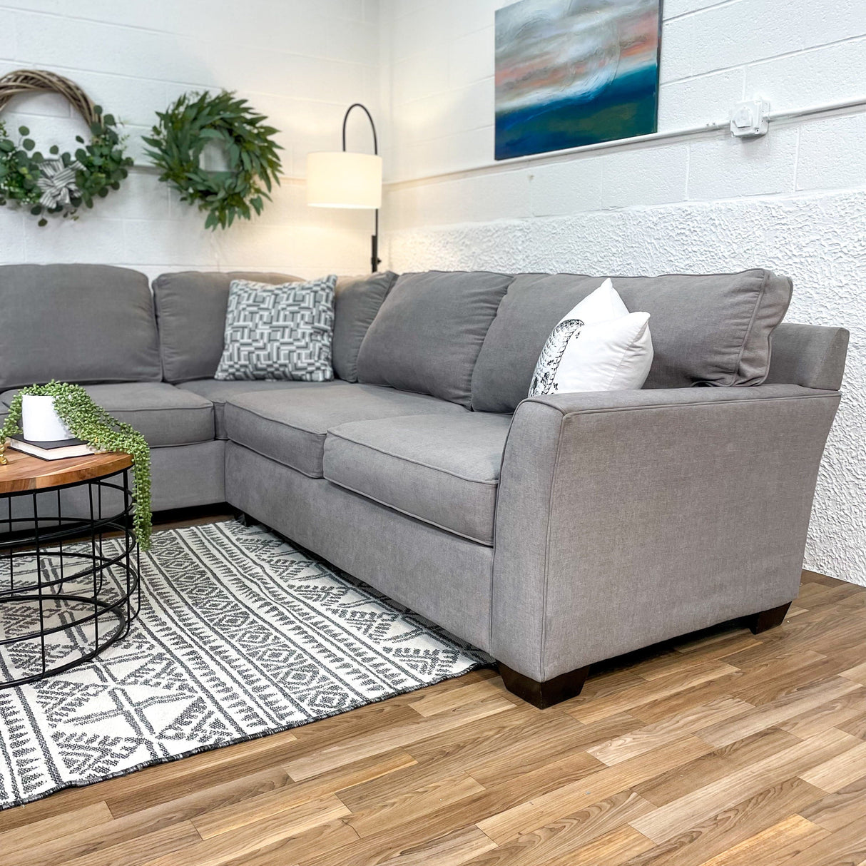 Boston Interiors MaxHome 2pc Sectional - Pull Up A Couch