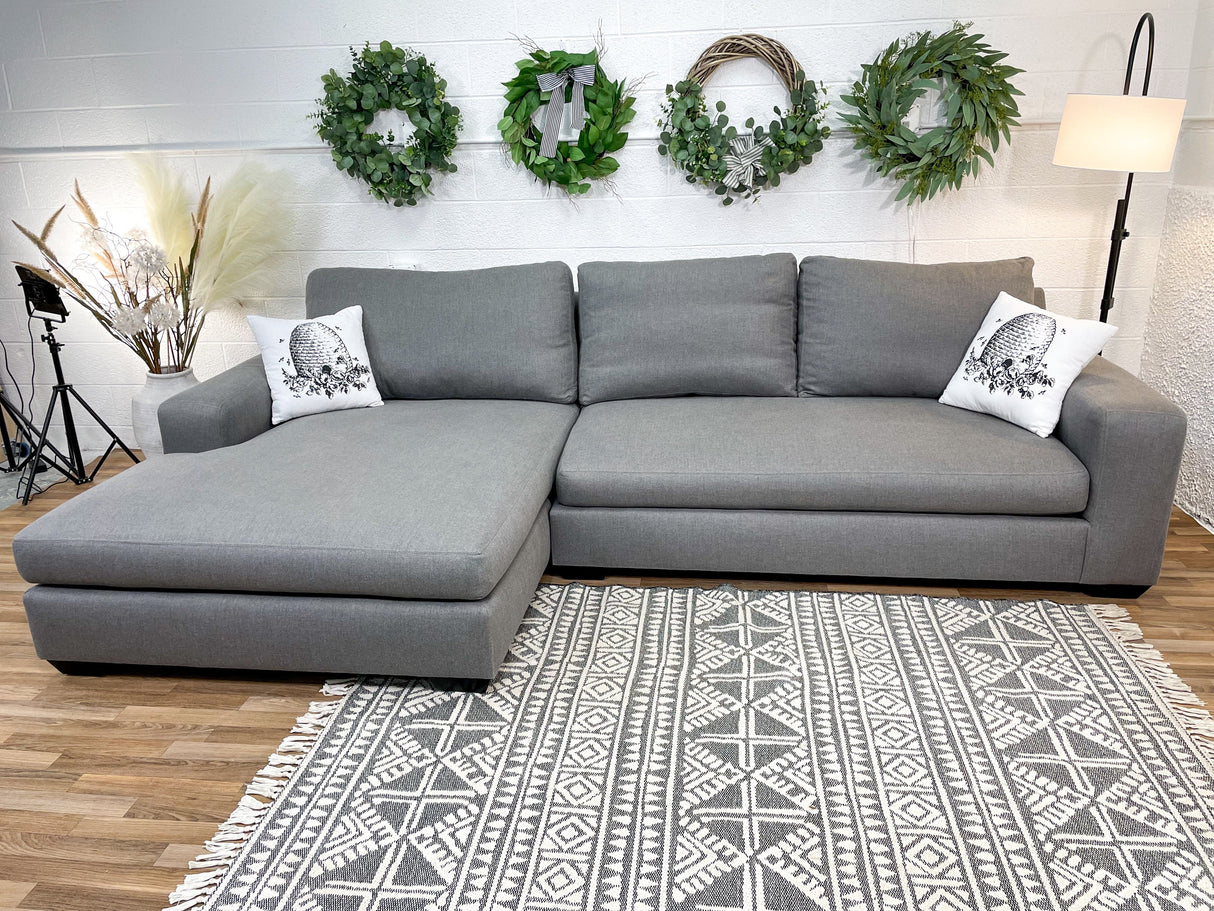 Pottery Barn Big Sur w/Wide Chaise and Sunbrella Fabric - Pull Up A Couch