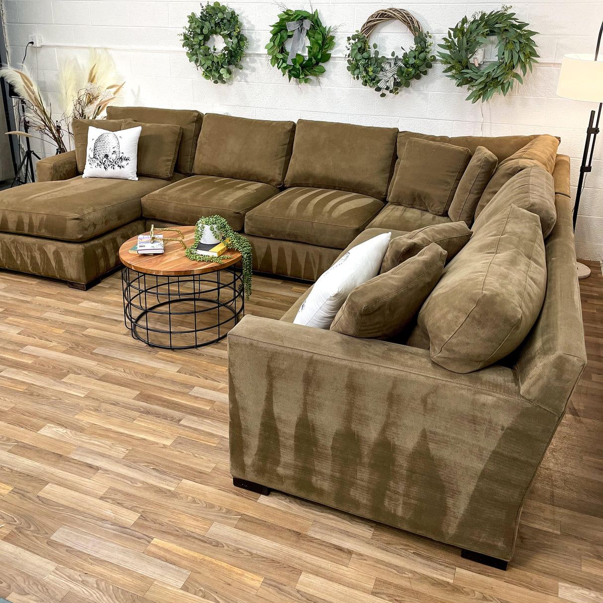 Crate & Barrel Axis4 Sectional w/Chaise - Pull Up A Couch