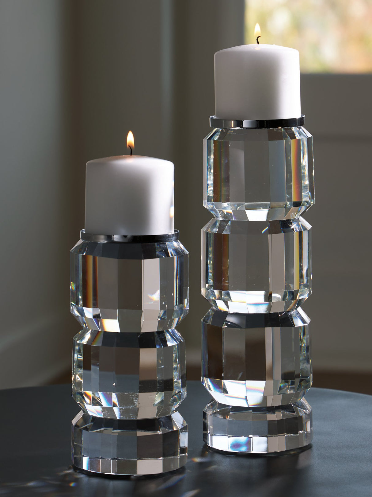 Brentley Candle Holder Set (Set of 2) - Pull Up A Couch