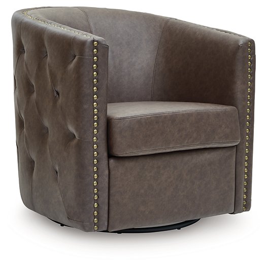 Brentlow Swivel Accent Chair - Pull Up A Couch