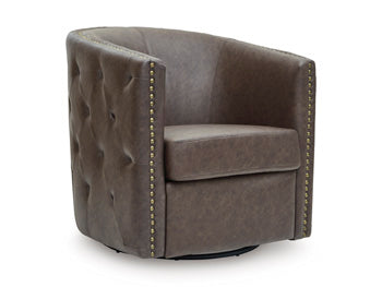 Brentlow Swivel Accent Chair - Pull Up A Couch