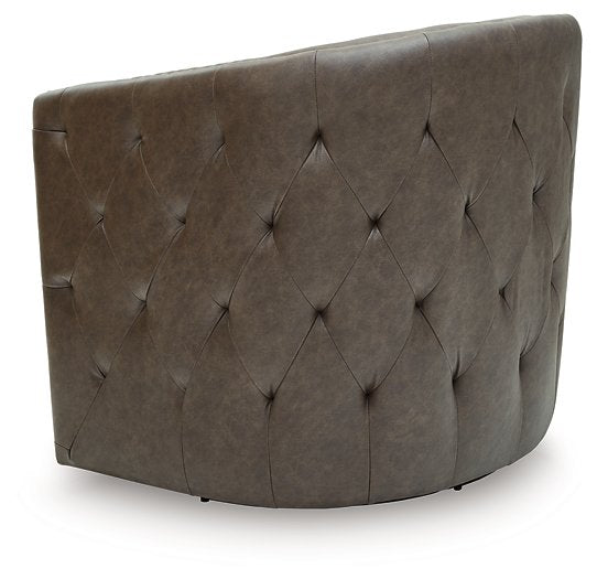 Brentlow Swivel Accent Chair - Pull Up A Couch