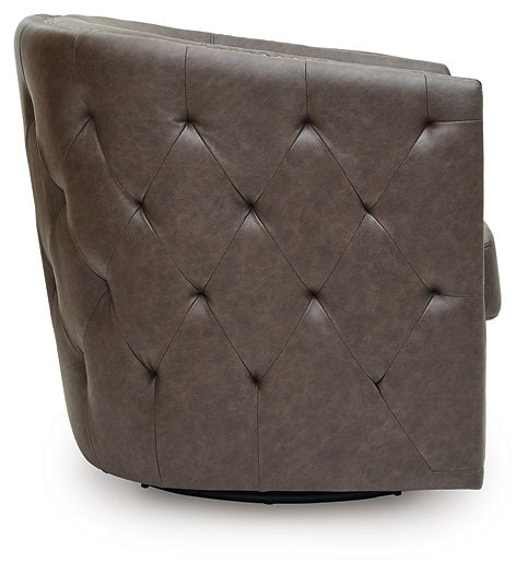 Brentlow Swivel Accent Chair - Pull Up A Couch