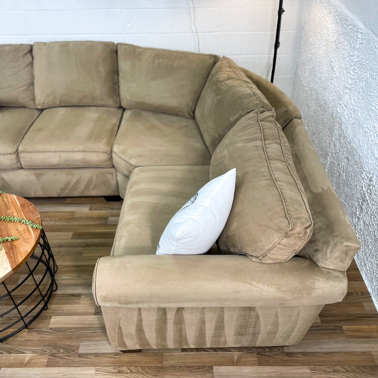 Pottery Barn Pearce 3pc Rolled Arm Sectional - Pull Up A Couch