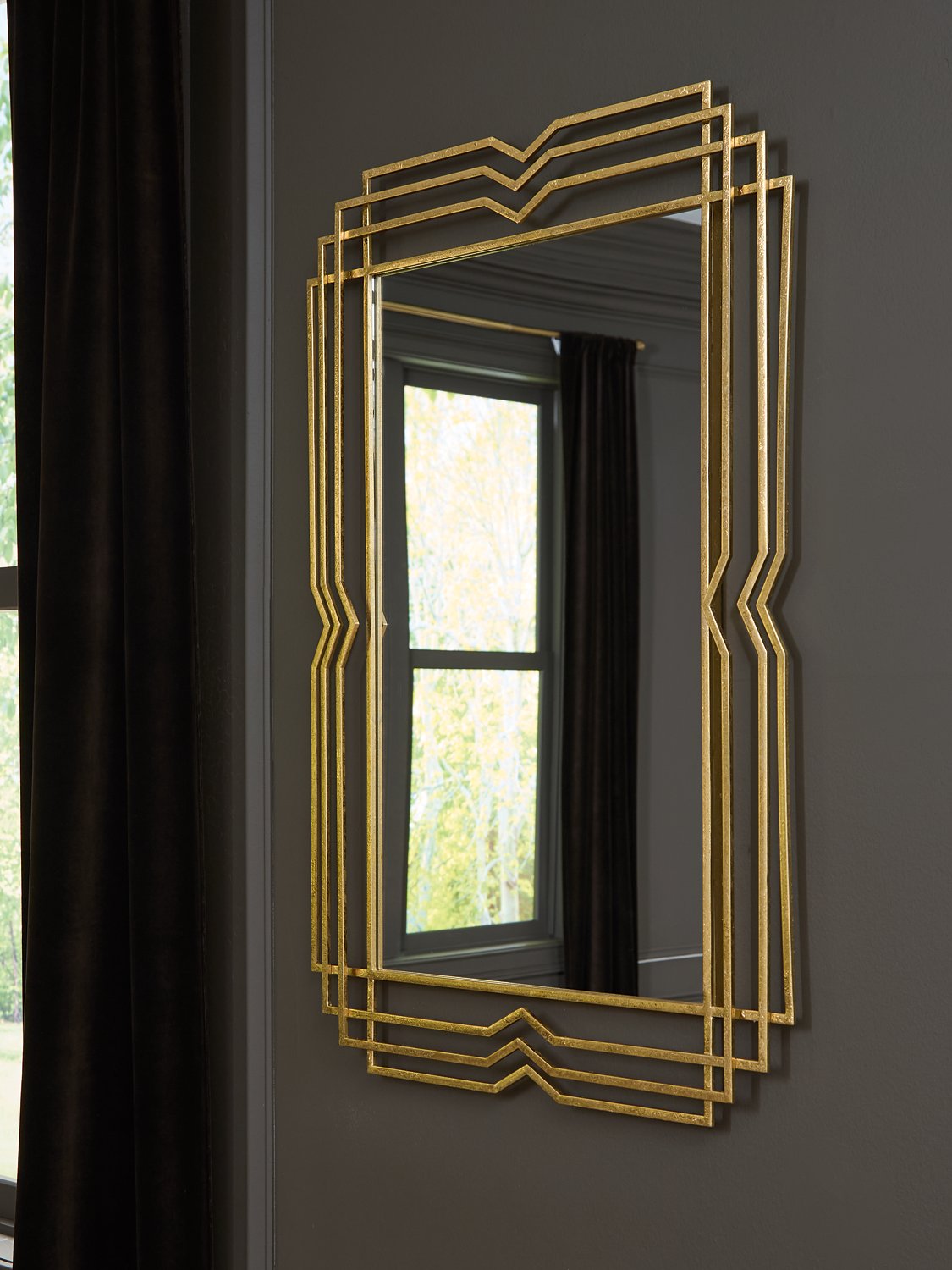 Claybrook Accent Mirror - Pull Up A Couch