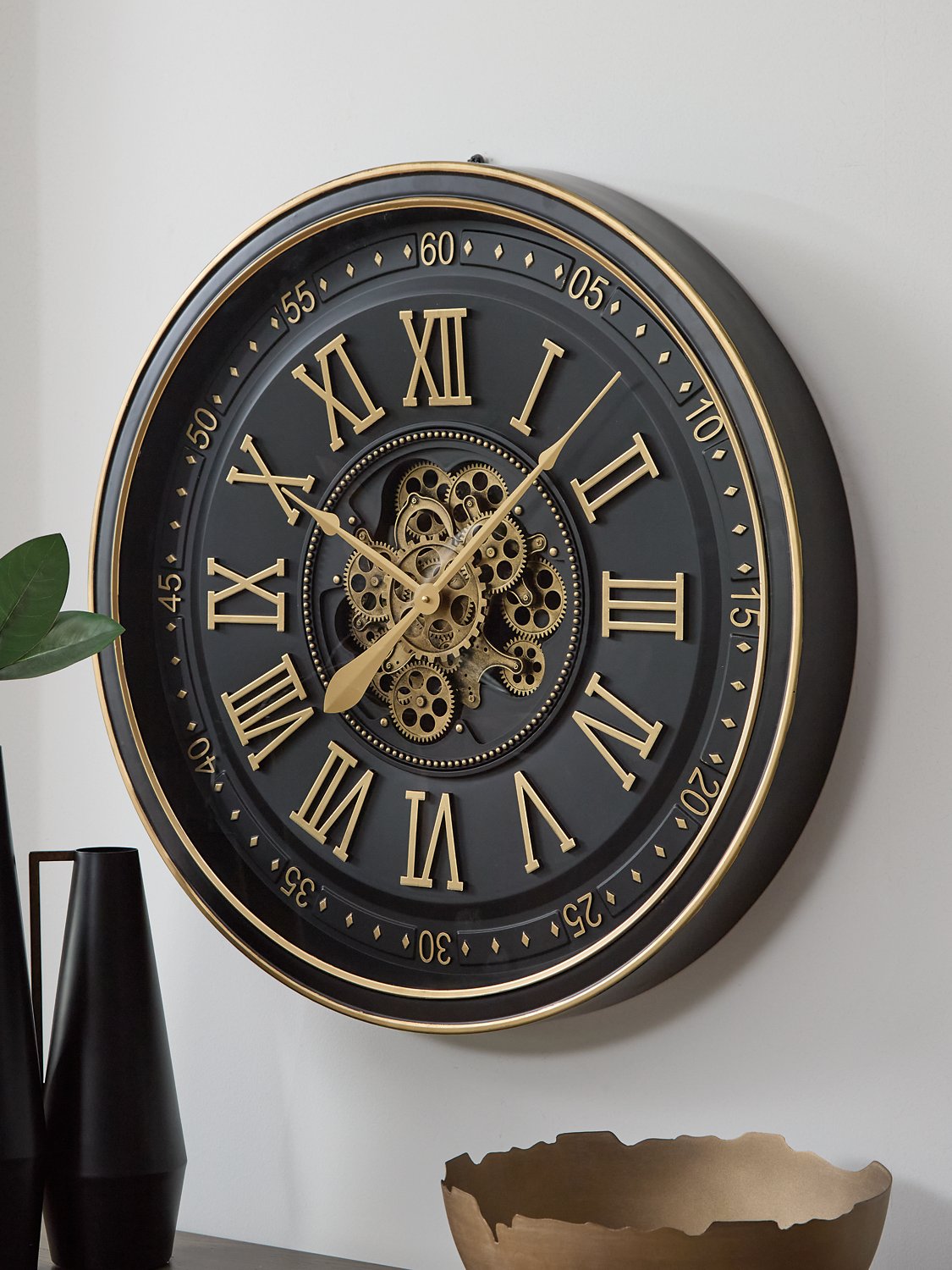 Dairton Wall Clock - Pull Up A Couch