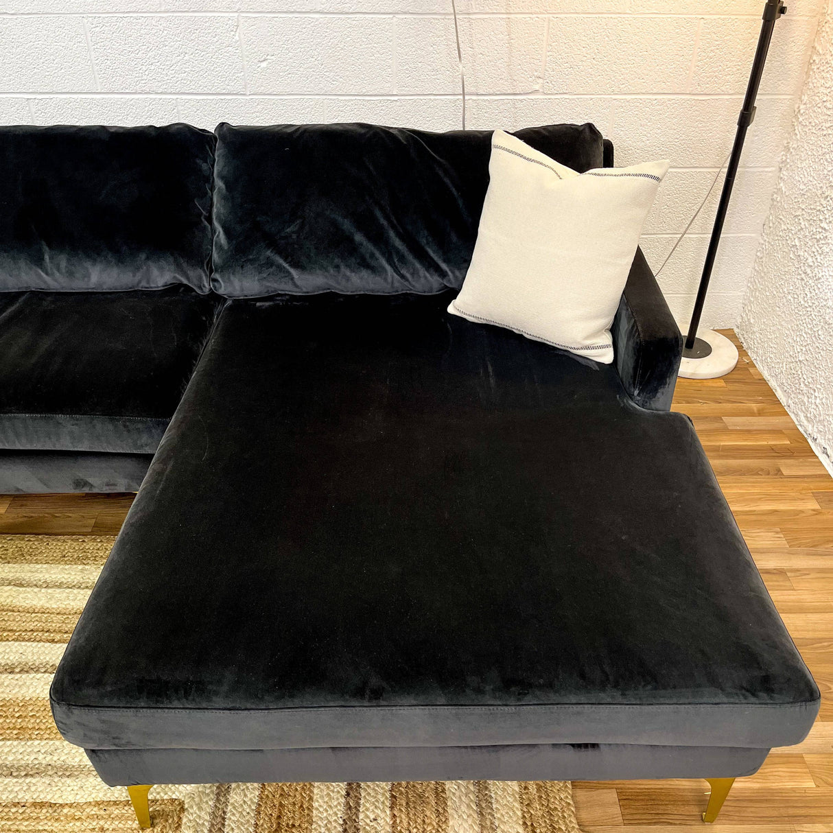 AllModern Jasper 2pc sectional w/chaise - Pull Up A Couch