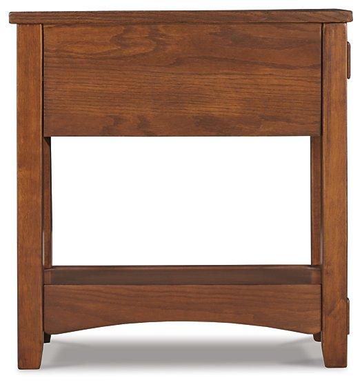Breegin Chairside End Table - Pull Up A Couch
