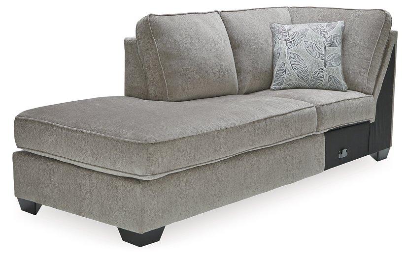 Altari Sleeper Sectional with Chaise - Pull Up A Couch