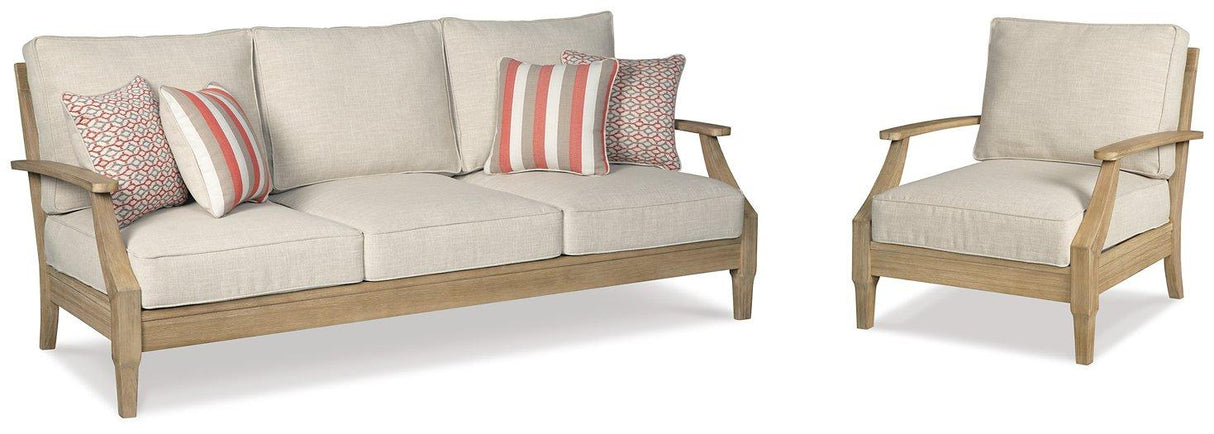 Clare View Outdoor Seating Set - Pull Up A Couch