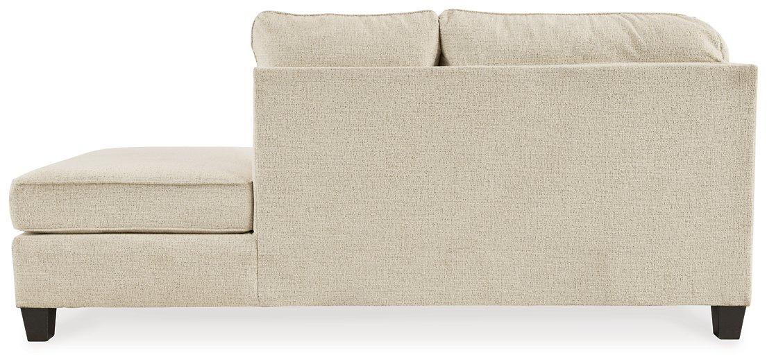 Abinger 2-Piece Sectional w/ Left Bumper Chaise
