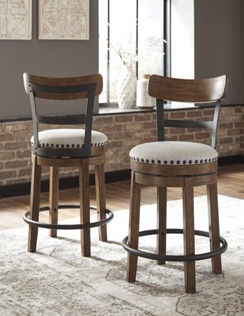 Valebeck Counter Height Bar Stool - Pull Up A Couch
