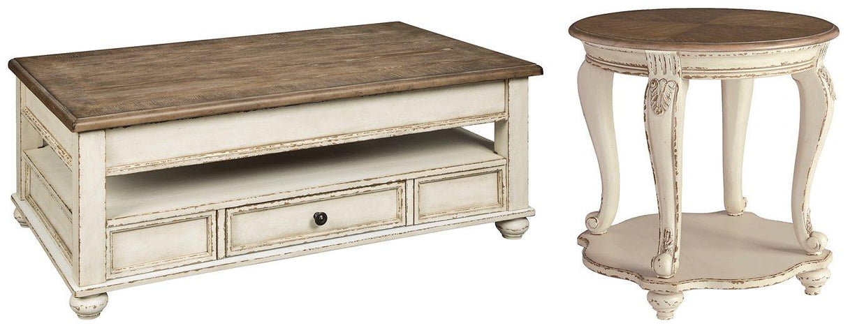 Realyn Table Set - Pull Up A Couch