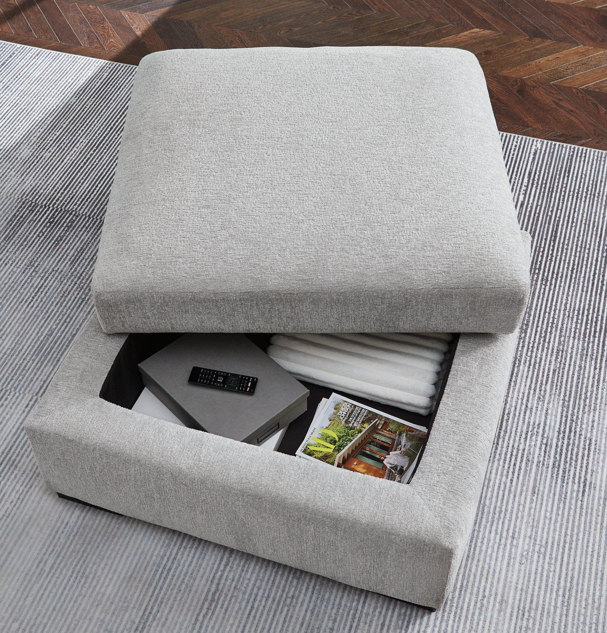 Gabyleigh Ottoman With Storage - Pull Up A Couch