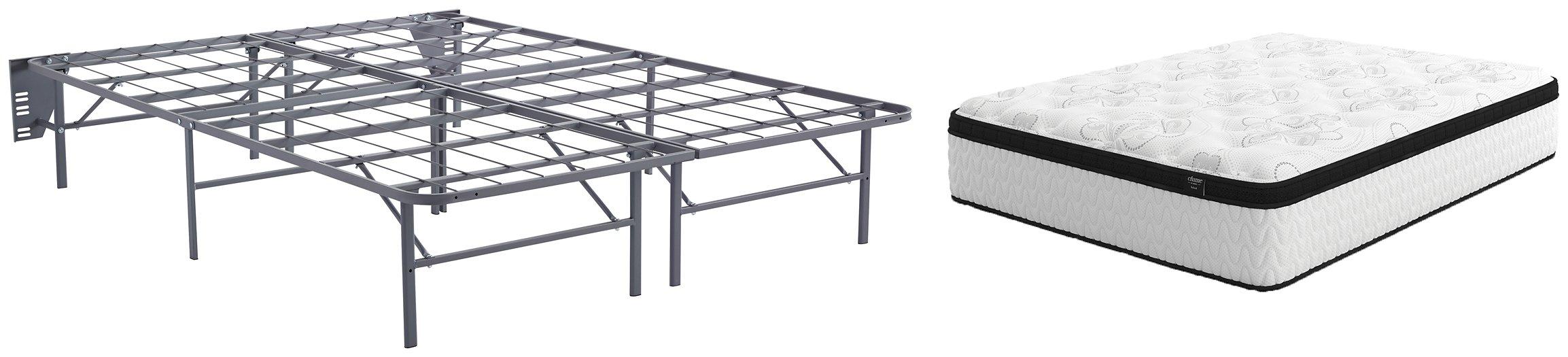 Chime 12 Inch Hybrid 2-Piece Mattress Package