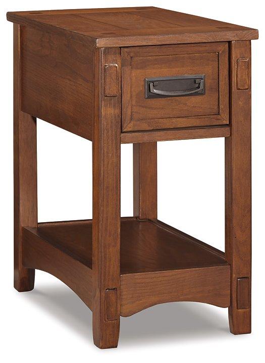 Breegin Chairside End Table - Pull Up A Couch